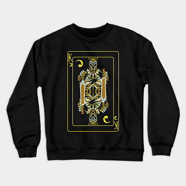 The Black Card Killmonger Crewneck Sweatshirt by BossFightMAM